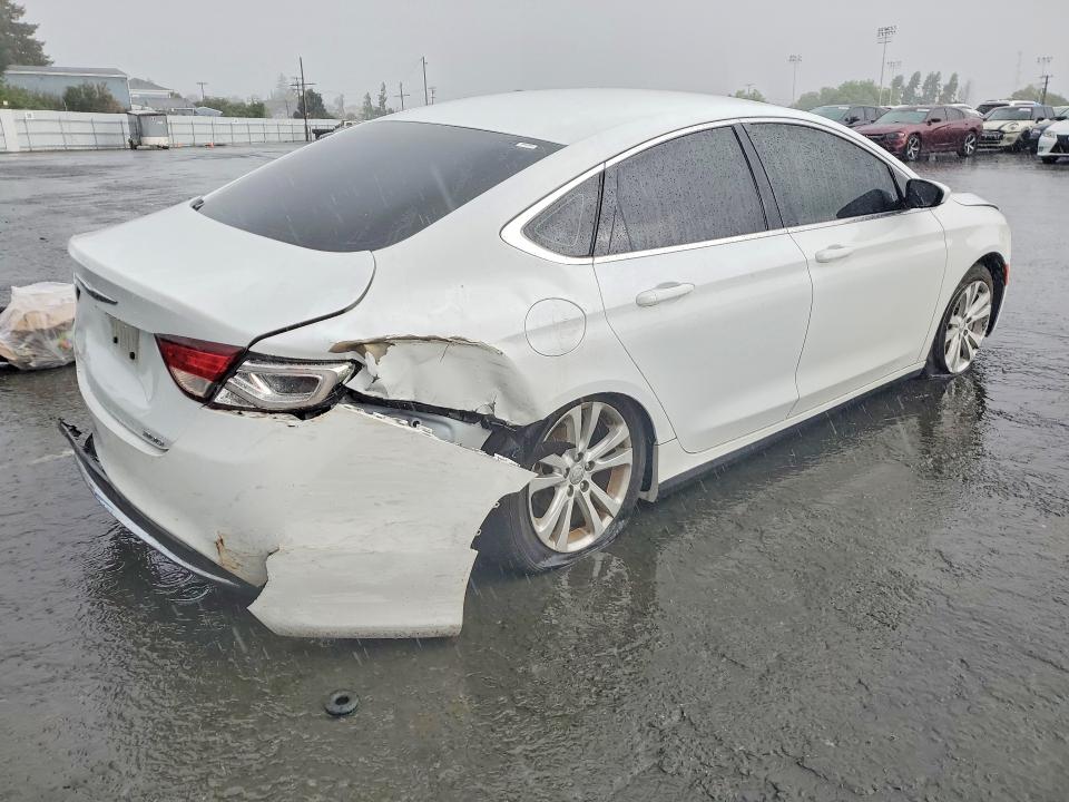 2016 Chrysler 200 VIN 1C3CCCAB9GN170350 COPART salvage auction — REAR END, CA - SALVAGE CERTIFICATE, sold $675 on 2026-07-17 (photo 3)