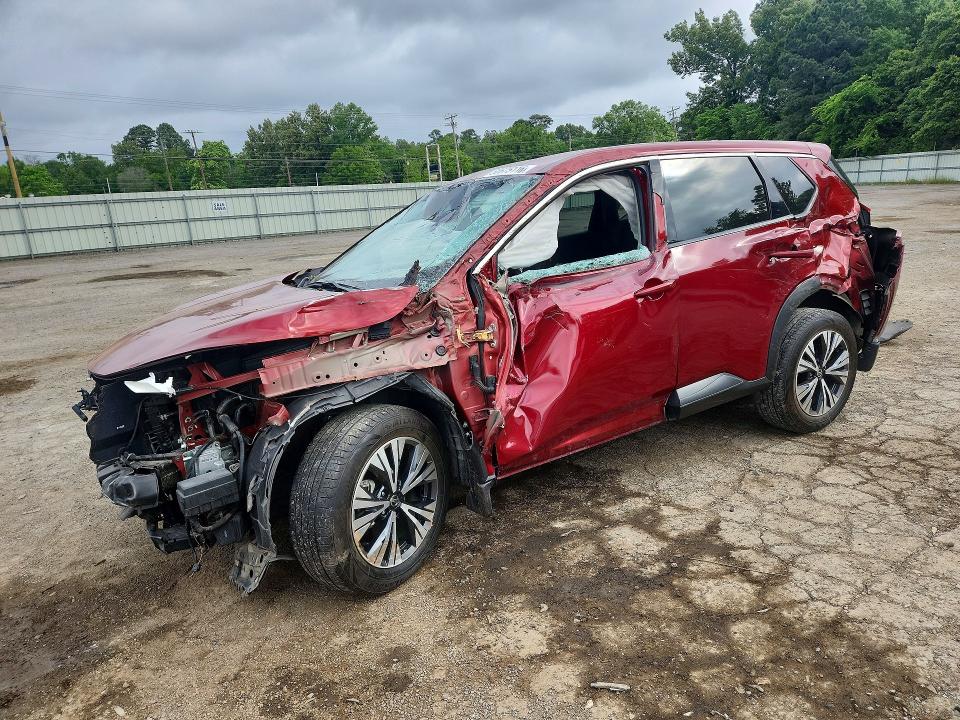2021 Nissan Rogue VIN 5N1AT3BA7MC732841 COPART salvage auction — ALL OVER, La - Cert Of Title-Salvage, sold $1,250 on 2026-07-02 (photo 1)