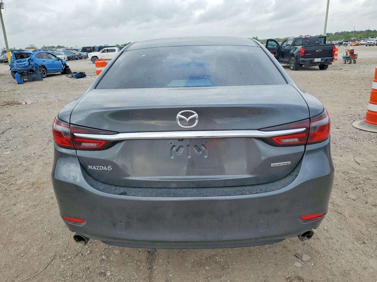 2021 Mazda 6 VIN JM1GL1UM5M1609352 COPART salvage auction — Side, TX - CERTIFICATE OF TITLE, sold $4,050 on 2026-07-09 (photo 6)