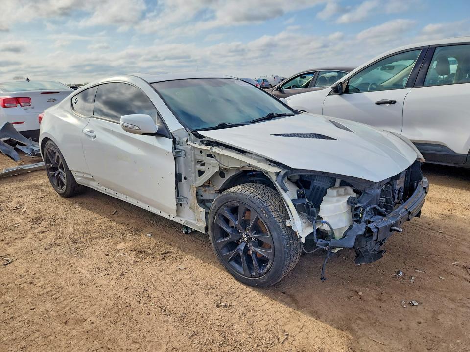 2013 Hyundai Genesis VIN KMHHU6KJ3DU106663 COPART salvage auction — FRONT END, Il - Salvage Certificate, sold $250 on 2026-07-28 (photo 4)