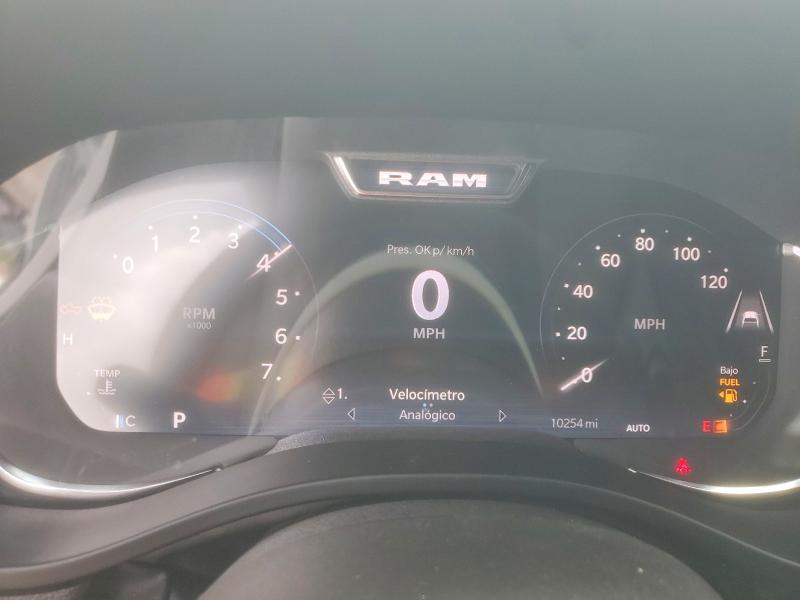 2025 Ram 1500 VIN 1C6RREBGXSN691488 COPART salvage auction — MINOR DENT/SCRATCHES, FL - CERTIFICATE OF TITLE, sold $26,250 on 2026-07-09 (photo 9)
