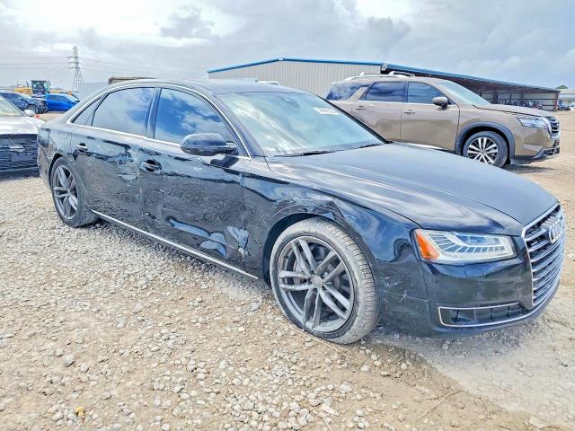 2015 Audi A8 VIN WAU32AFDXFN028193 COPART salvage auction — SIDE, Tx - Salvage Vehicle Title, sold $2,200 on 2026-07-15 (photo 4)