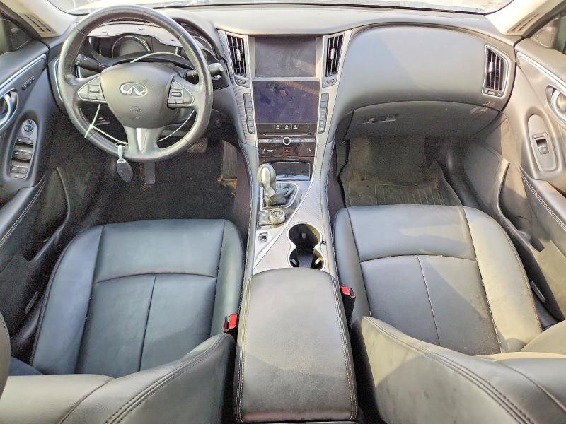 2016 Infiniti Q50 VIN JN1EV7AR5GM344264 COPART salvage auction — FRONT END, Tx - Certificate Of Title, sold $1,750 on 2026-07-06 (photo 8)