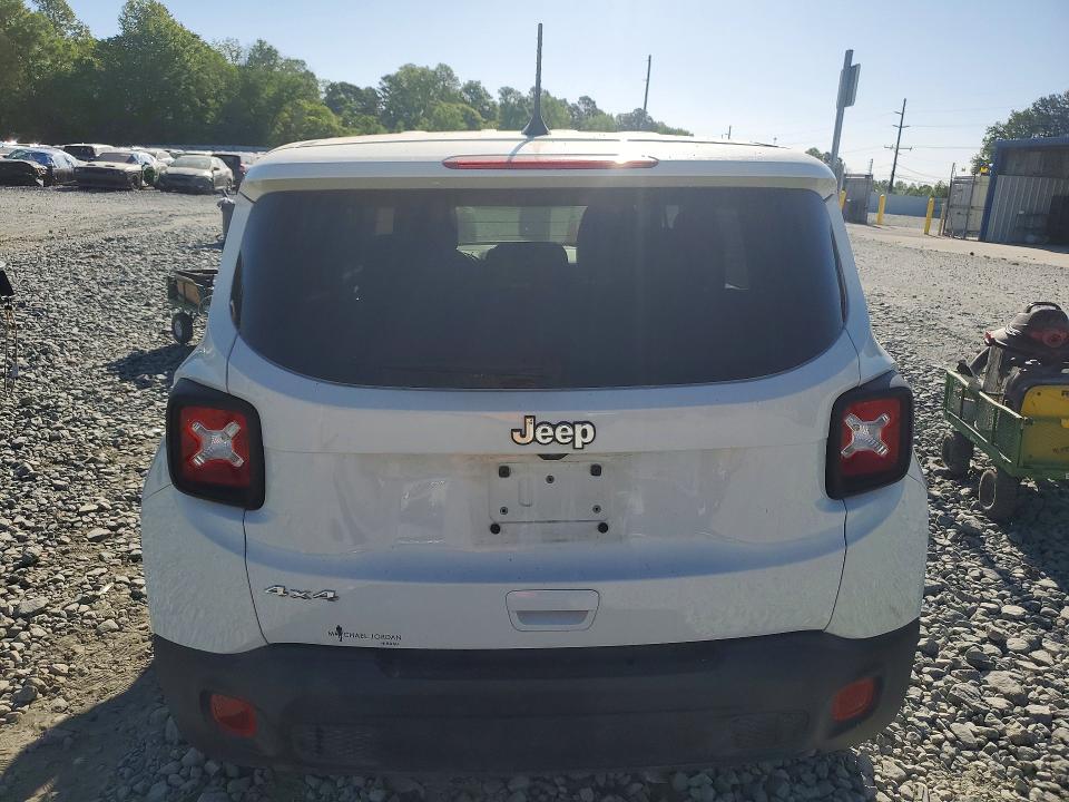 2023 Jeep Renegade VIN ZACNJDB12PPP39968 COPART salvage auction — FRONT END, Nc - Salvage Certificate Of Title, sold $2,700 on 2026-08-19 (photo 6)