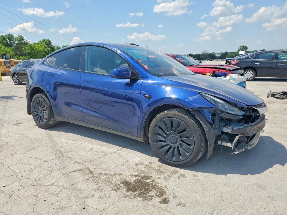 2023 Tesla Model y VIN 7SAYGDEE8PA207421 COPART salvage auction — FRONT END, Tn - Salvage Certificate, sold $12,700 on 2026-07-27 (photo 4)