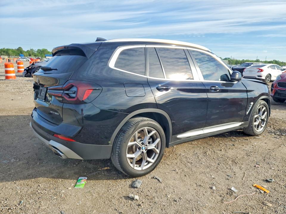 2023 BMW X3 VIN WBX57DP08PN215012 COPART salvage auction — FRONT END, Tx - Salvage Vehicle Title, sold $20,000 on 2026-07-02 (photo 3)