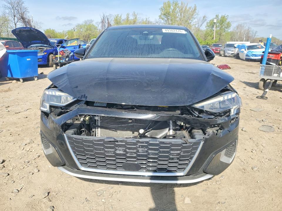 2023 Audi A3 VIN WAUAUDGY4PA109929 COPART salvage auction — FRONT END, Md - Cert Of Salvage > 75% Damage, sold $4,100 on 2026-07-07 (photo 5)