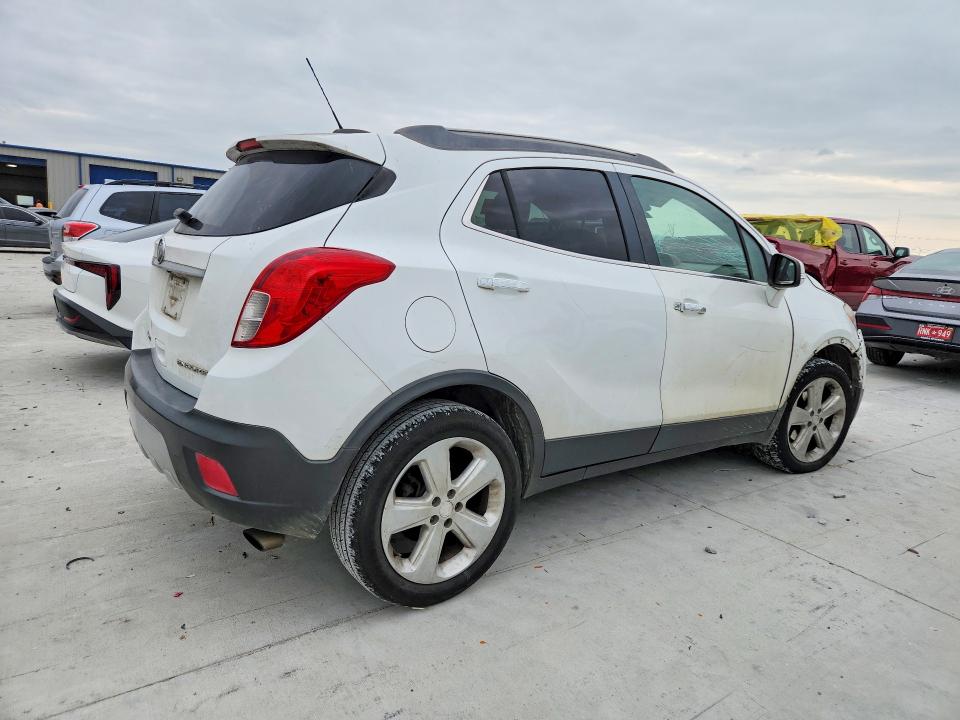2016 Buick Encore VIN KL4CJCSB0GB546056 COPART salvage auction — FRONT END, Tx - Salvage Vehicle Title, sold $150 on 2026-07-28 (photo 3)