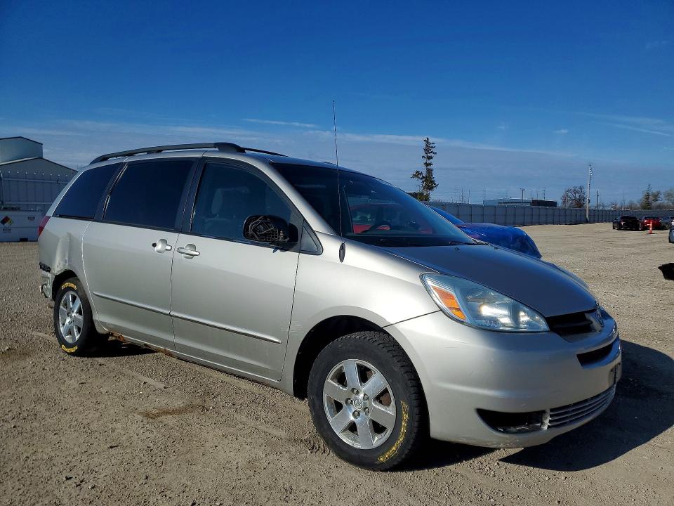 2005 Toyota Sienna VIN 5TDZA23C75S326565 COPART salvage auction — REAR END, IA - CERT OF TITLE-SALVAGE TITLE, sold $550 on 2026-07-08 (photo 4)