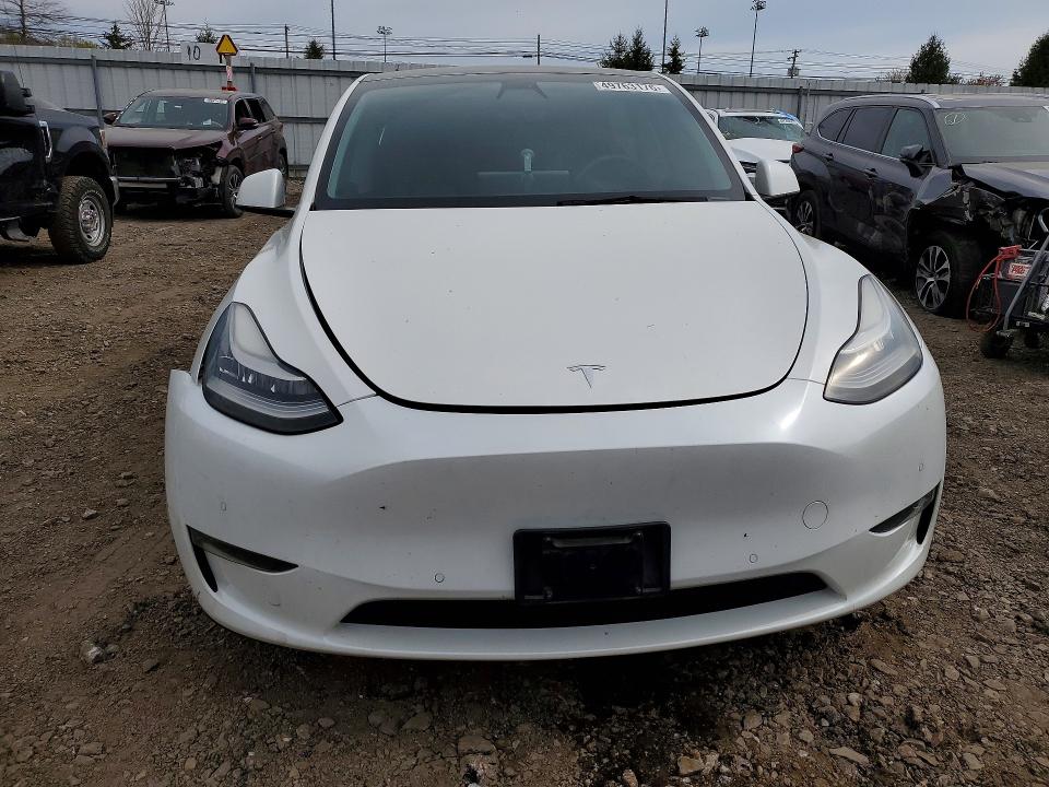 2021 Tesla Model y VIN 5YJYGAEE3MF191025 COPART salvage auction — SIDE, Md - Cert Of Salvage < 75% Damage, sold $250 on 2026-07-27 (photo 5)