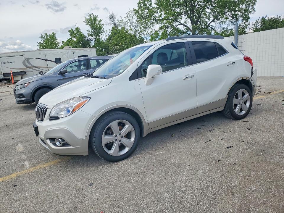 2015 Buick Encore VIN KL4CJCSB7FB254001 COPART salvage auction — REAR END, Mo - Salvage Certificate Of Title, sold $1,600 on 2026-07-31 (photo 1)
