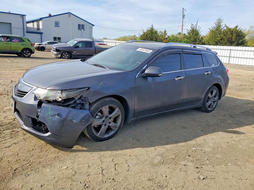 2013 Acura Tsx VIN JH4CW2H50DC000364 COPART salvage auction — FRONT END, Nj - Cert Of Title-Salvage, sold $550 on 2026-07-27 (photo 1)