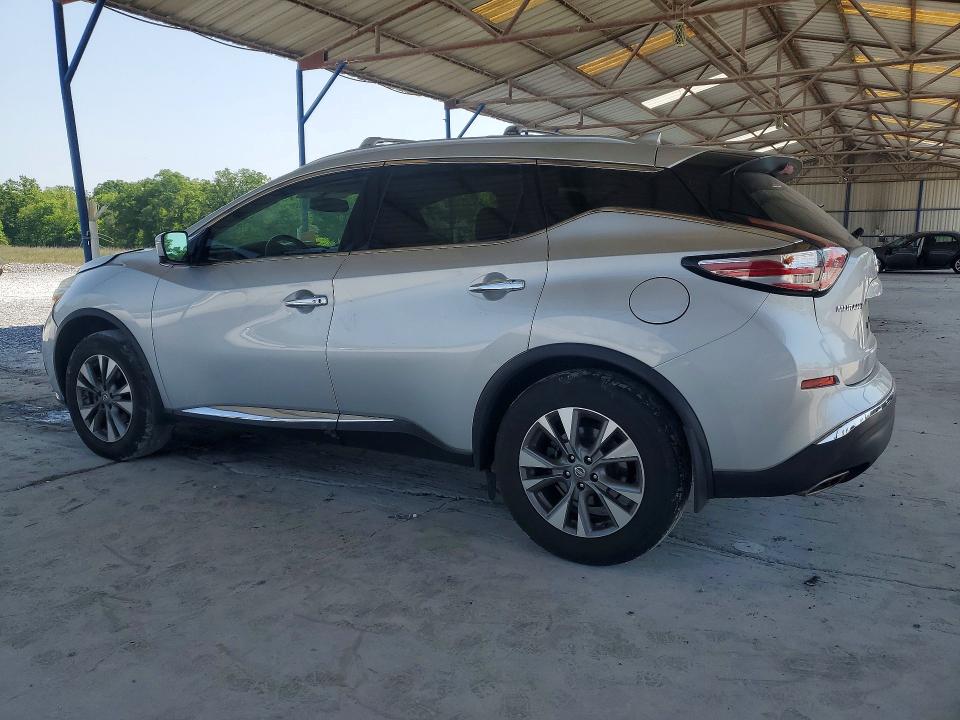 2017 Nissan Murano VIN 5N1AZ2MG7HN114021 COPART salvage auction — FRONT END, Ga - Cert Of Ttl-Slvg Manufctr Bybk, sold $2,700 on 2026-07-02 (photo 2)