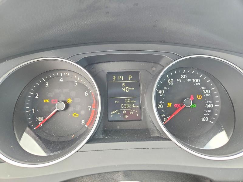 2015 Volkswagen Jetta VIN 3VW2K7AJ8FM226776 COPART salvage auction — FRONT END, Ca - Salvage Certificate, sold $525 on 2026-07-02 (photo 9)
