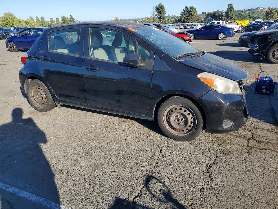 2013 Toyota Yaris VIN JTDKTUD35DD559666 COPART salvage auction — FRONT END, CA, sold $1,950 on 2026-07-10 (photo 4)