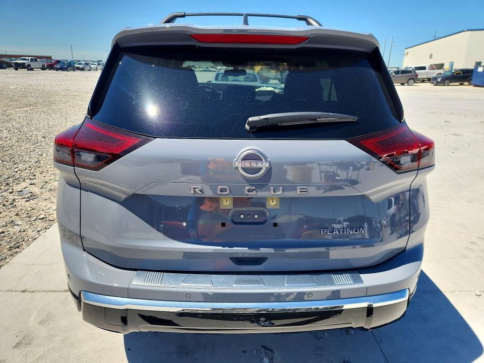 2025 Nissan Rogue VIN JN8BT3DC9SW101421 COPART salvage auction — FRONT END, Tx - Certificate Of Title, sold $8,100 on 2026-07-07 (photo 6)