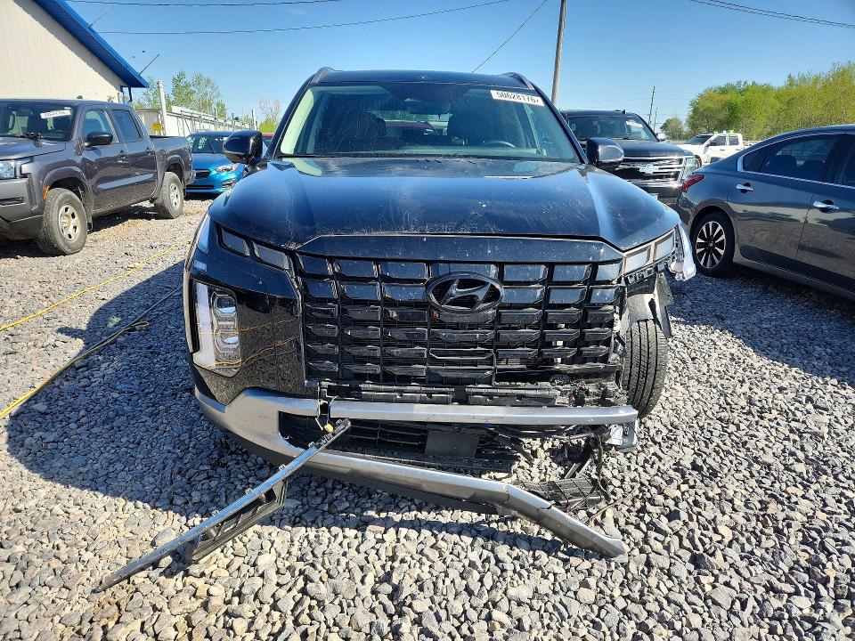 2024 Hyundai Palisade VIN KM8R44GE3RU794370 COPART salvage auction — FRONT END, Il - Salvage Certificate, sold $12,400 on 2026-07-13 (photo 5)