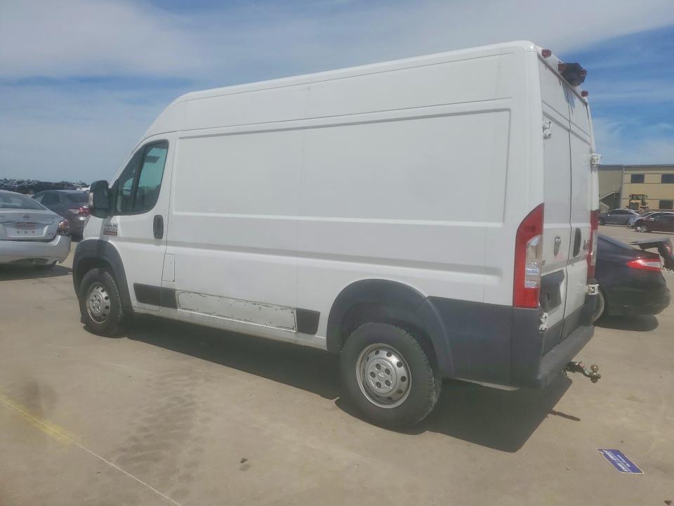 2019 Ram Promaster 2500 VIN 3C6TRVCG2KE522865 COPART salvage auction — MINOR DENT/SCRATCHES, TX - CERTIFICATE OF TITLE, sold $1,450 on 2026-07-09 (photo 2)