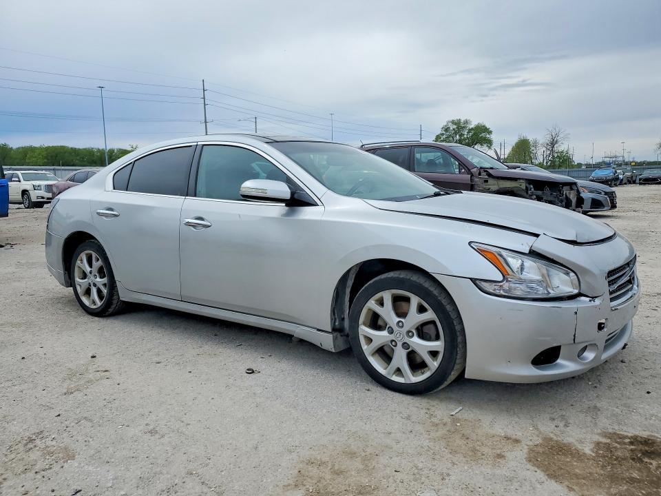 2014 Nissan Maxima VIN 1N4AA5AP0EC492860 COPART salvage auction — FRONT END, Ia - Cert Of Title-Salvage Title, sold $175 on 2026-07-10 (photo 4)
