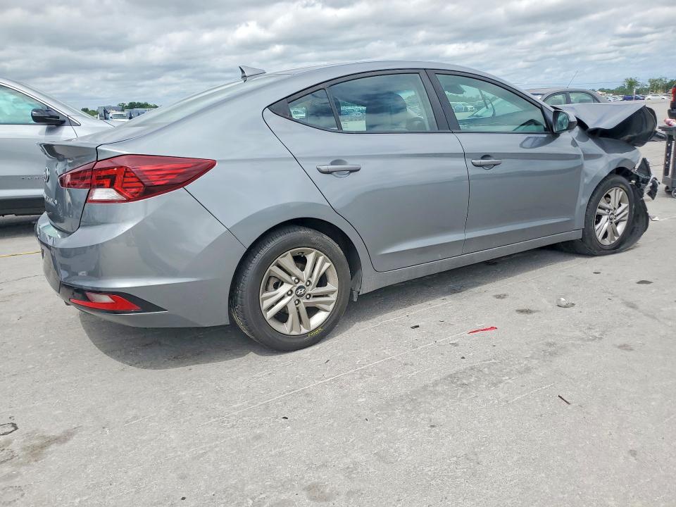 2019 Hyundai Elantra VIN KMHD84LF2KU744207 COPART salvage auction — FRONT END, Tn - Salvage Certificate, sold $625 on 2026-07-20 (photo 3)