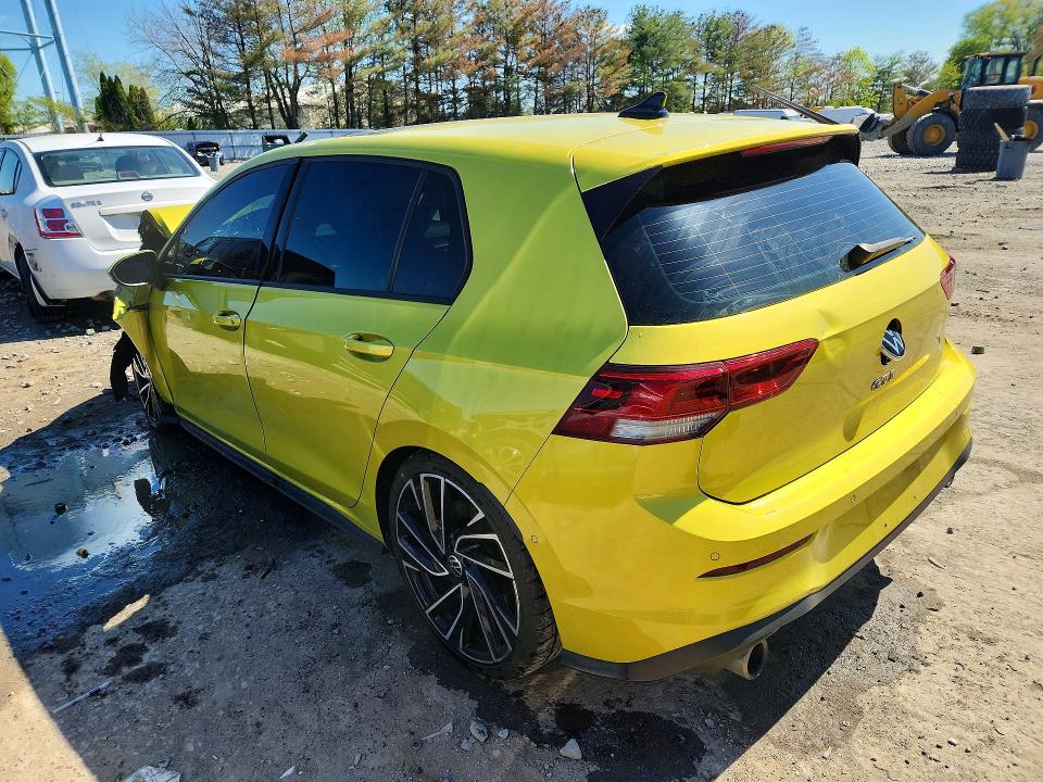 2022 Volkswagen Gti VIN WVW687CD4NW120673 COPART salvage auction — FRONT END, Nj - Cert Of Title-Slvg Lemon Law, sold $2,350 on 2026-07-08 (photo 2)