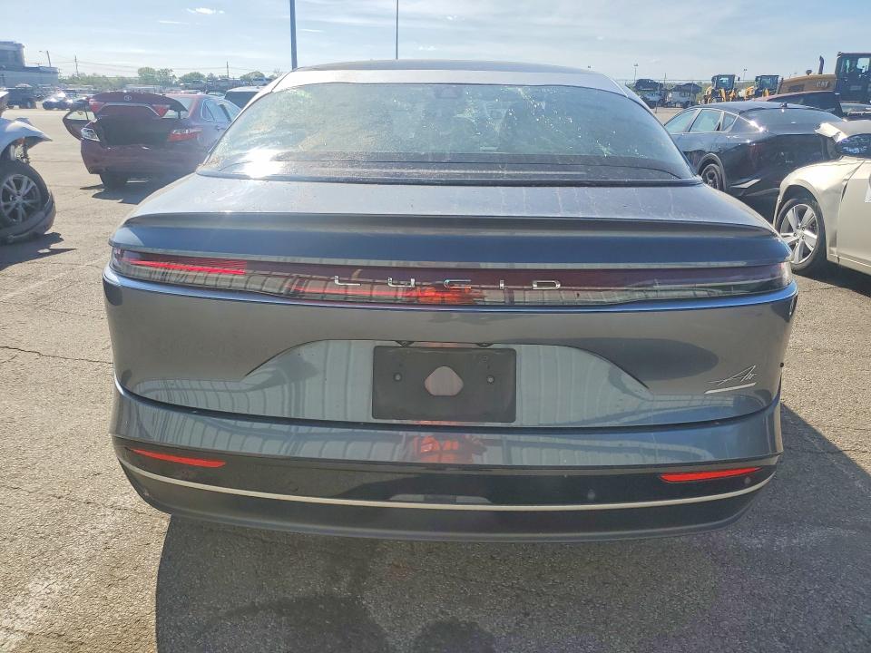 2025 Lucid Air VIN 50EA1TEA5SA001111 COPART salvage auction — ROOF, Oh - Cert Of Title-Salvage, sold $15,000 on 2026-08-28 (photo 6)