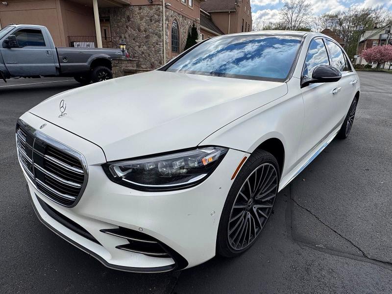 2023 Mercedes-benz S class VIN W1K6G7GB7PA182621 COPART salvage auction — MINOR DENT/SCRATCHES, Wv - Certificate Of Title, sold $51,000 on 2026-07-27 (photo 1)