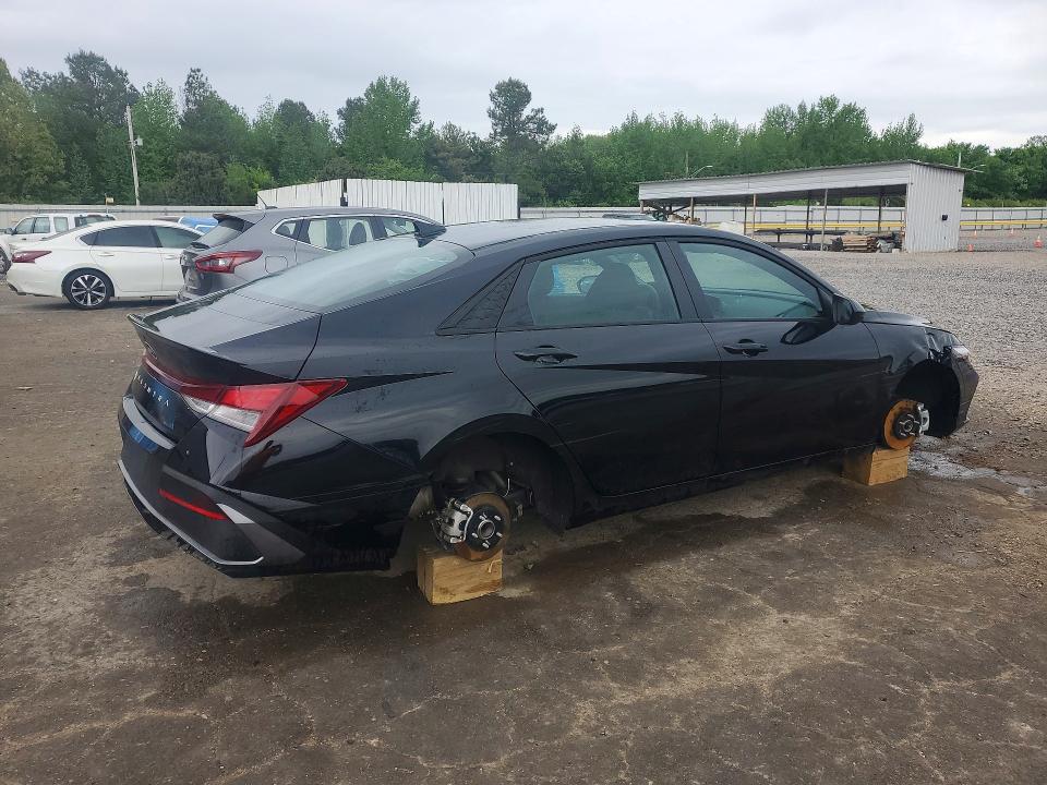 2026 Hyundai Elantra VIN KMHLM4DG3TU145185 COPART salvage auction — FRONT END, Tn - Certificate Of Title, sold $35 on 2026-07-30 (photo 3)