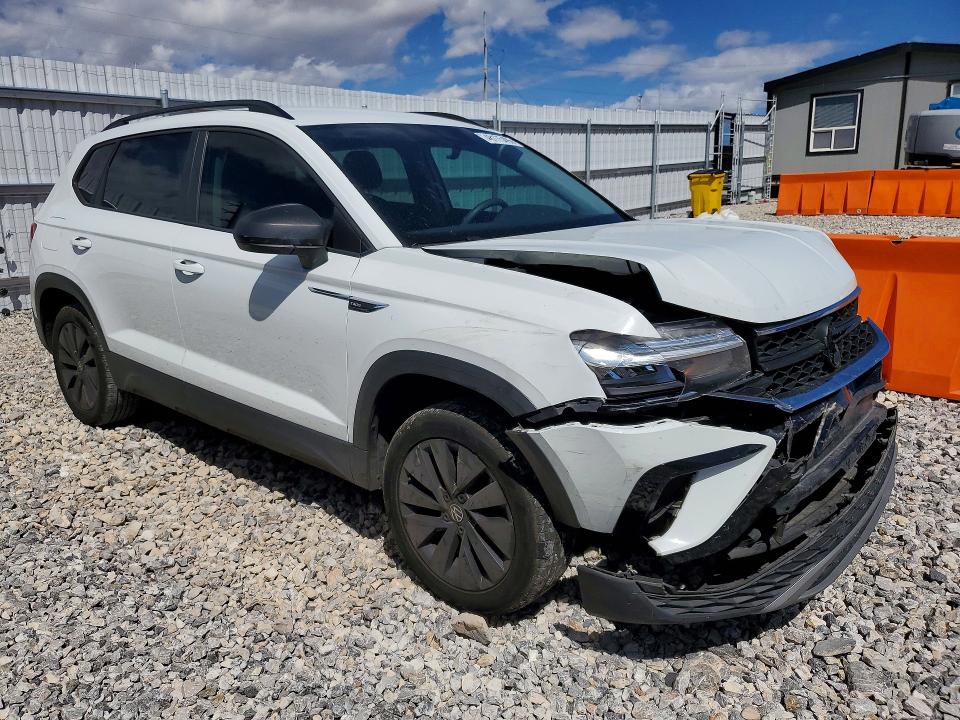 2022 Volkswagen Taos VIN 3VVCX7B29NM066696 COPART salvage auction — FRONT END, Nv - Salvage Title, sold $1,600 on 2026-07-09 (photo 4)
