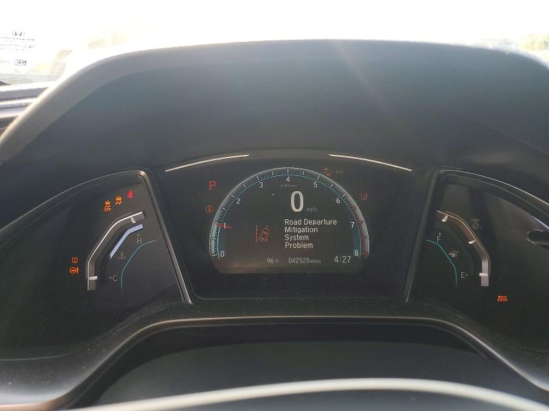 2020 Honda Civic VIN SHHFK7H69LU415845 COPART salvage auction — REAR END, Or - Salvage Title Certificate, sold $6,300 on 2026-07-06 (photo 9)