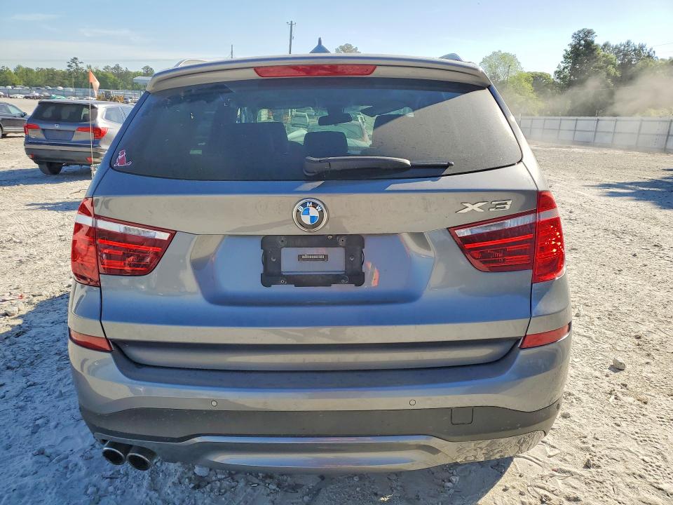 2017 BMW X3 VIN 5UXWX9C37H0T20488 COPART salvage auction — FRONT END, Ga - Cert Of Title-Salvage, sold $925 on 2026-07-29 (photo 6)