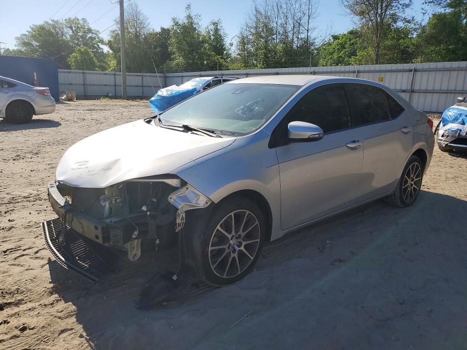 2017 Toyota Corolla VIN 5YFBURHE4HP638495 COPART salvage auction — FRONT END, Fl - Cert Of Title Slvg Rebuildable, sold $5,300 on 2026-07-08 (photo 1)