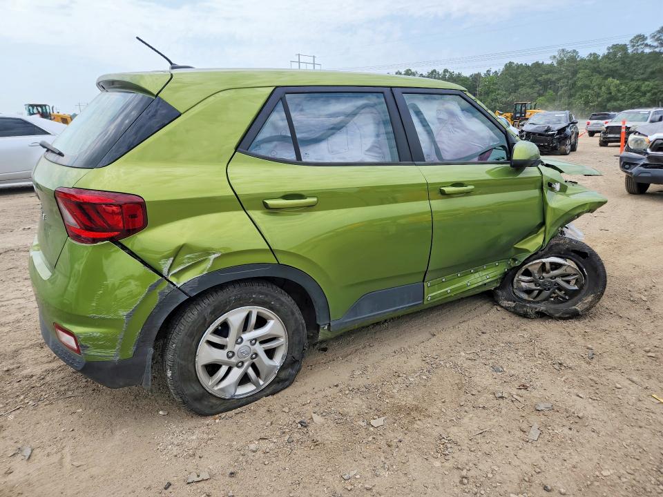 2024 Hyundai Venue VIN KMHRB8A38RU319186 COPART salvage auction — FRONT END, La - Cert Of Title-Salvage, sold $3,500 on 2026-07-28 (photo 3)