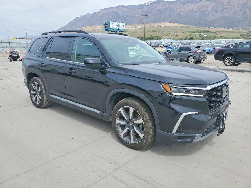 2025 Honda Pilot VIN 5FNYG1H80SB011843 COPART salvage auction — FRONT END, Salvage Title, sold $21,600 on 2026-08-17 (photo 4)