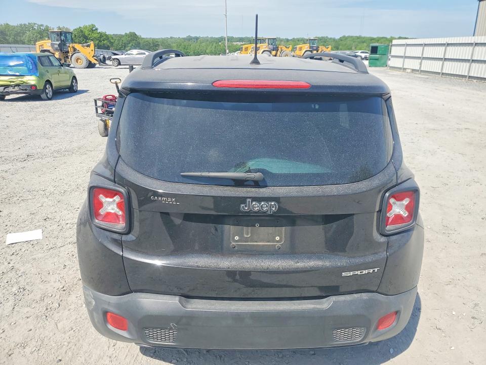 2017 Jeep VIN ZACCJAAB6HPE60480 COPART salvage auction — SIDE, Nc - Salvage Certificate Of Title, sold $175 on 2026-07-29 (photo 6)