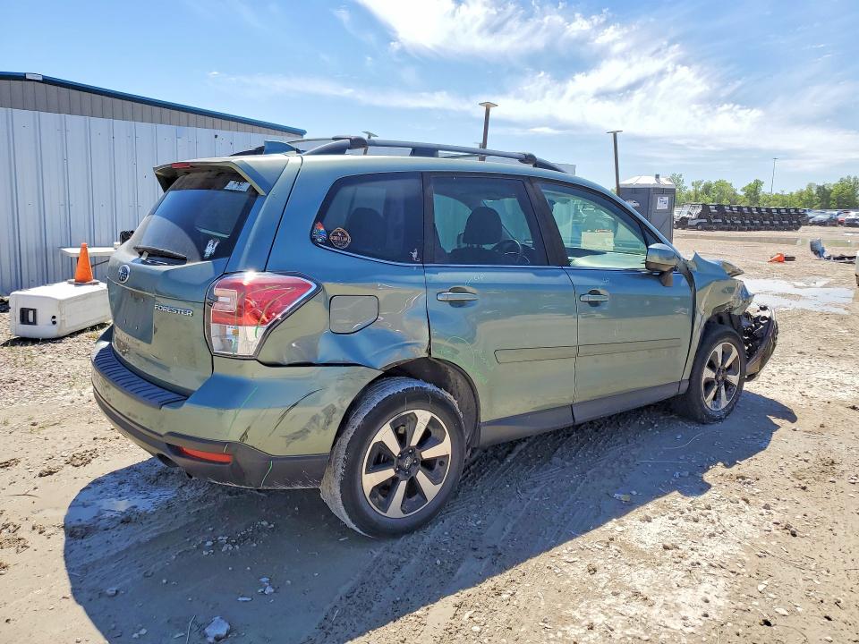 2018 Subaru Forester VIN JF2SJAJC5JH414769 COPART salvage auction — FRONT END, Tx - Salvage Vehicle Title, sold $3,650 on 2026-07-17 (photo 3)