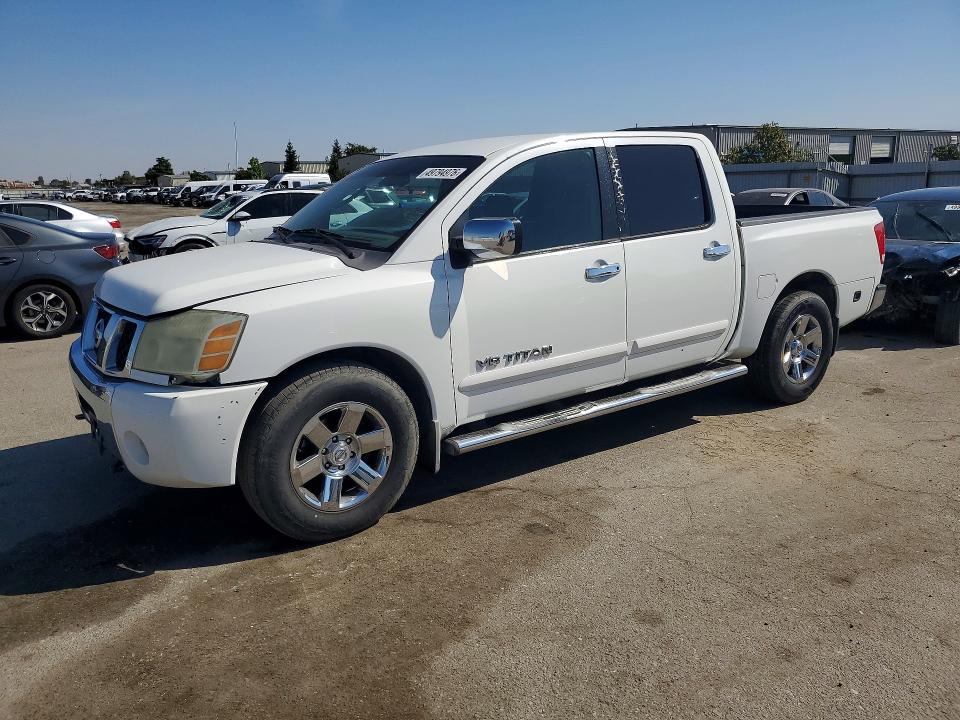 2006 Nissan TITAN VIN 1N6AA07A26N548185 COPART salvage auction — MECHANICAL, Ca - Dis/Dlr/Exp Only Clean Title (P), sold $425 on 2026-07-10 (photo 1)