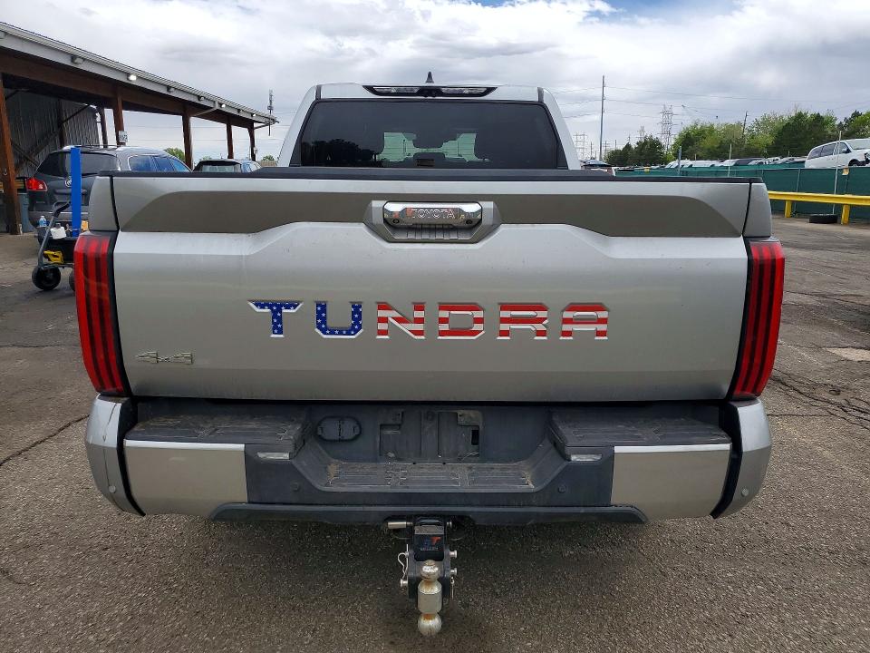 2022 Toyota Tundra VIN 5TFJA5EC0NX008843 COPART salvage auction — FRONT END, Co - Public - Salvage Title, sold $24,400 on 2026-07-23 (photo 6)