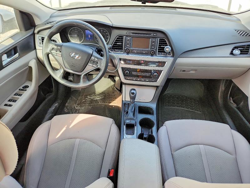 2015 Hyundai Sonata VIN 5NPE34AFXFH080734 COPART salvage auction — FRONT END, Tx - Cert Of Title-Rebuilt Salvage, sold $1,900 on 2026-07-02 (photo 8)