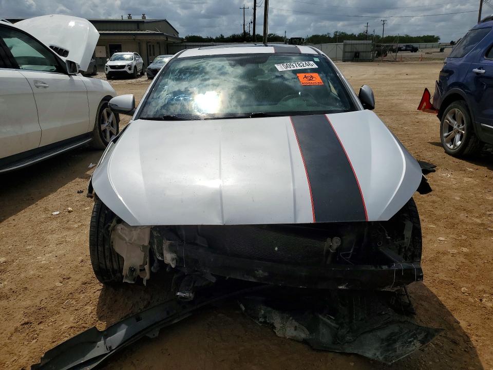 2019 Hyundai Elantra VIN KMHD04LB2KU830007 COPART salvage auction — FRONT END, TX - SALVAGE VEHICLE TITLE, sold $1,500 on 2026-07-30 (photo 5)
