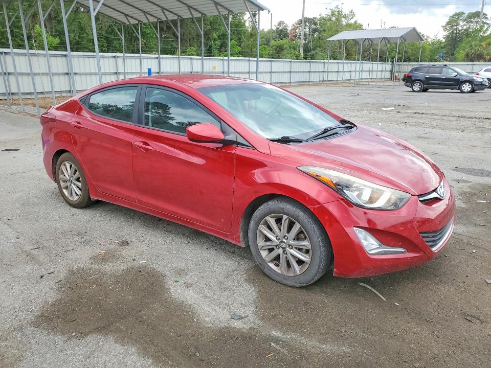 2016 Hyundai VIN KMHDH4AE8GU623912 COPART salvage auction — FRONT END, Ga - Cert Of Title-Salvage, sold $1,050 on 2026-07-27 (photo 4)