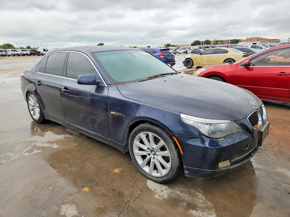 2008 BMW 5 series VIN WBANV93528CZ65484 COPART salvage auction — REJECTED REPAIR, Tx - Salvage Vehicle Title, sold $625 on 2026-07-09 (photo 4)