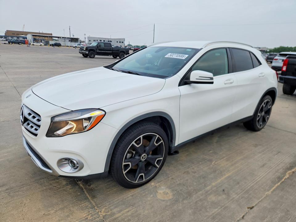 2020 Mercedes-benz Gla-klasse VIN WDCTG4GB4LU028463 COPART salvage auction — REAR END, Salvage Title, sold $8,100 on 2026-08-03 (photo 1)
