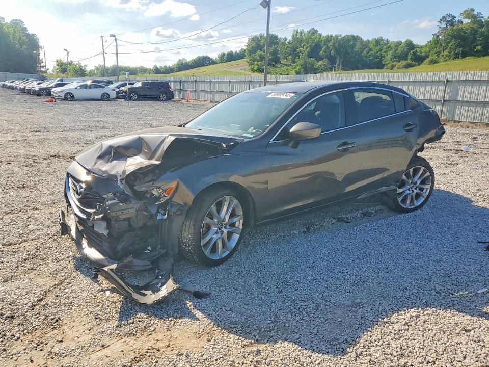 2017 Mazda 6 VIN JM1GL1V5XH1106445 COPART salvage auction — FRONT END, Ms - Cert Of Title-Salvaged, sold $425 on 2026-07-08 (photo 1)