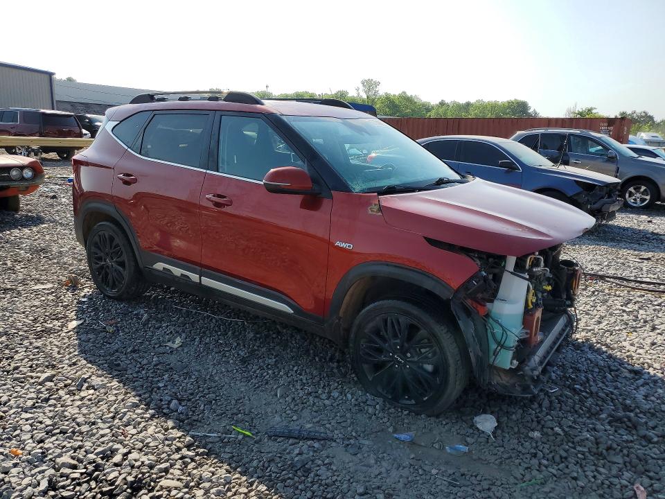 2023 Kia Seltos VIN KNDEUCA22P7417472 COPART salvage auction — FRONT END, Al - Cert Of Title-Salvage Title, sold $3,200 on 2026-07-14 (photo 4)