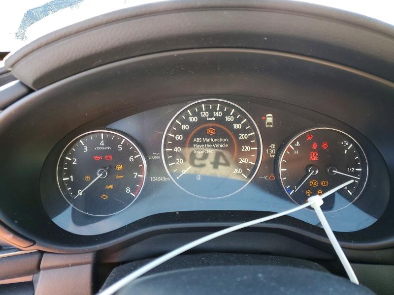 2023 Mazda 3 VIN JM1BPBLM2P1609576 COPART salvage auction — FRONT END, Ab - Bos - Salvage, sold $1,150 on 2026-07-14 (photo 9)