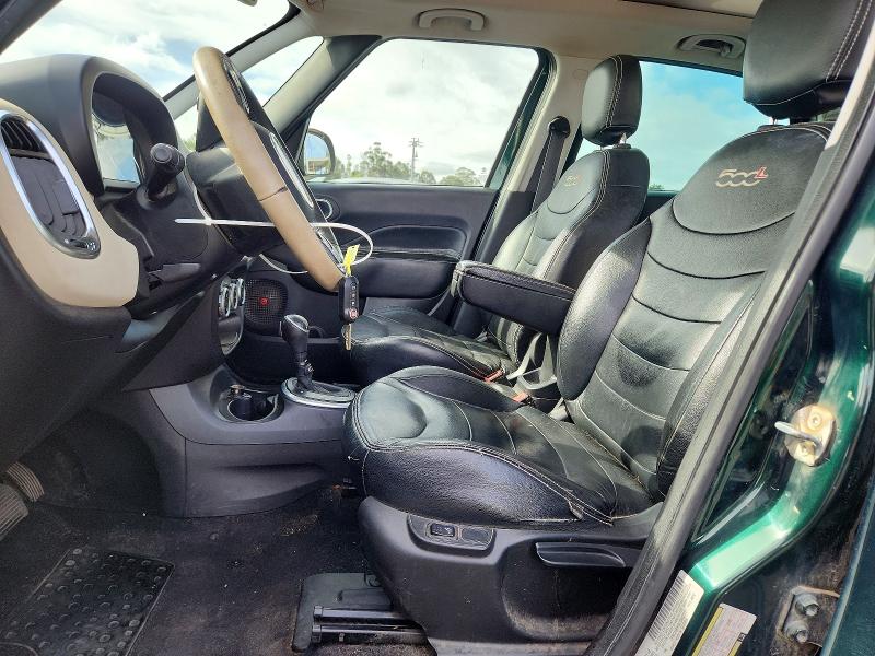 2014 Fiat 500l VIN ZFBCFABH1EZ016377 COPART salvage auction — REAR END, Ca - Salvage Certificate, sold $575 on 2026-07-13 (photo 7)
