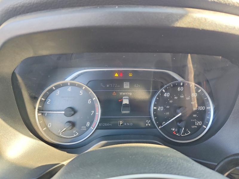 2020 Nissan TITAN VIN 1N6AA1EDXLN504160 COPART salvage auction — FRONT END, Il - Salvage Certificate, sold $7,300 on 2026-07-29 (photo 9)