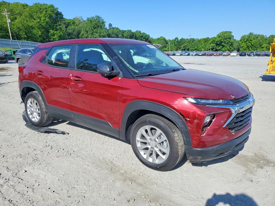 2024 Chevrolet Trailblazer VIN KL79MMSL2RB148661 COPART salvage auction — REAR END, Nc - Salvage Certificate Of Title, sold $175 on 2026-07-29 (photo 4)