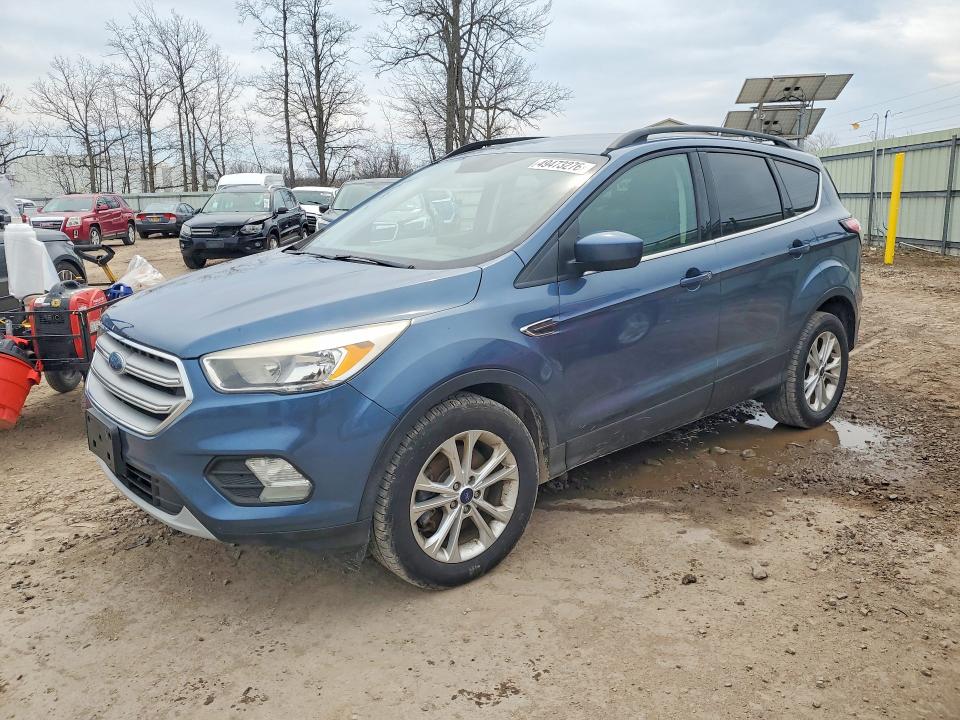 2018 Ford Escape VIN 1FMCU0GD7JUB47786 COPART salvage auction — MINOR DENT/SCRATCHES, Fl - Certificate Of Title, sold $475 on 2026-07-09 (photo 1)